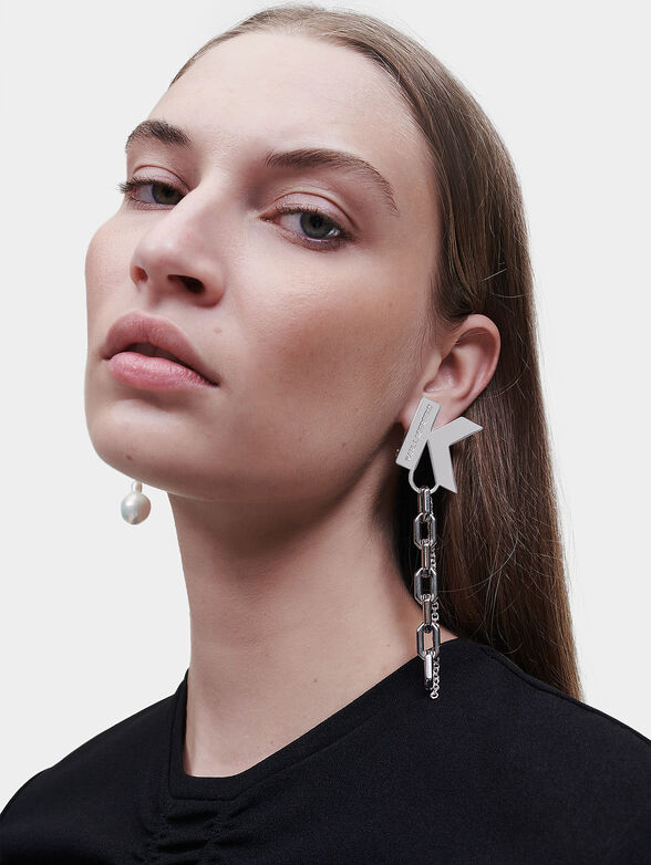 K/METAL Earrings with clip-on - 2