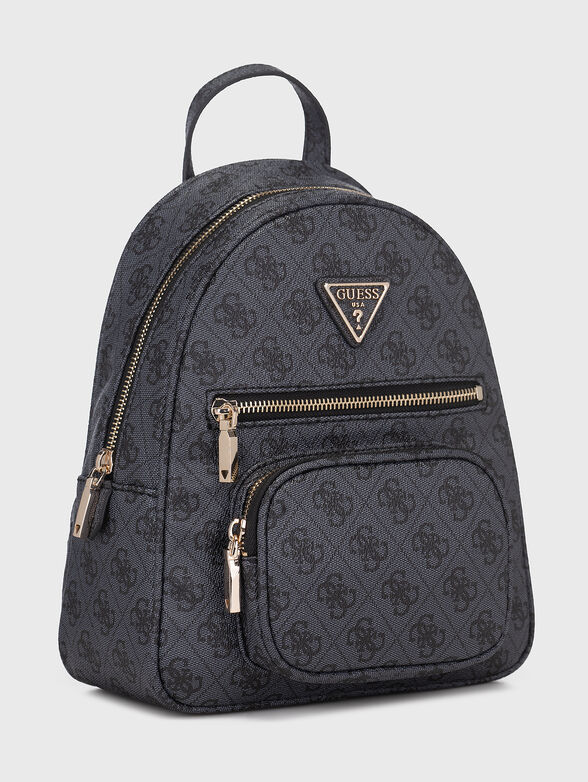 Backpack with logo print - 3