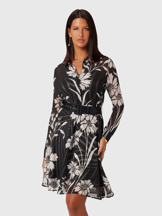 Рокля NOUVEAU с флорален принт - 1