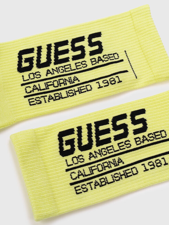 Set of three pairs socks with logo - 2