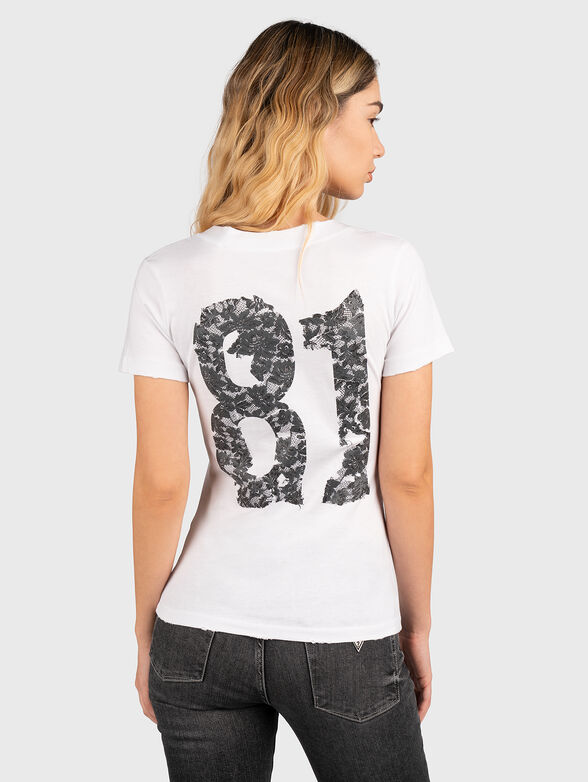 FLORINA T-shirt with accent back - 2