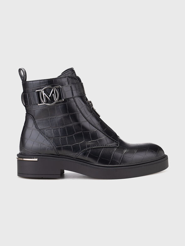 MICLA KASIA ankle boots with croco effect - 1