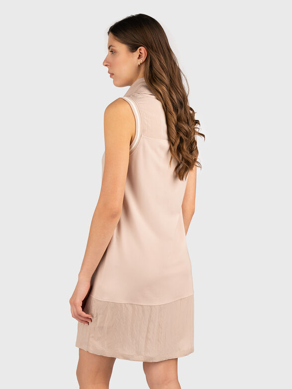 Mini dress with front pocket - 1