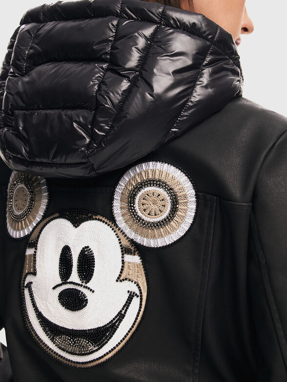 MICKEY MOUSE jacket with different textures - 6