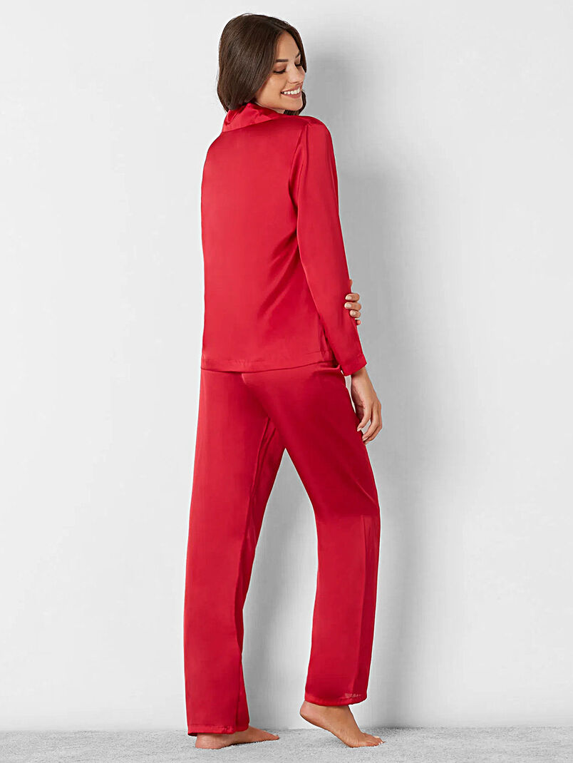 PRIMULA COLOR pajama top with buttons  - 3