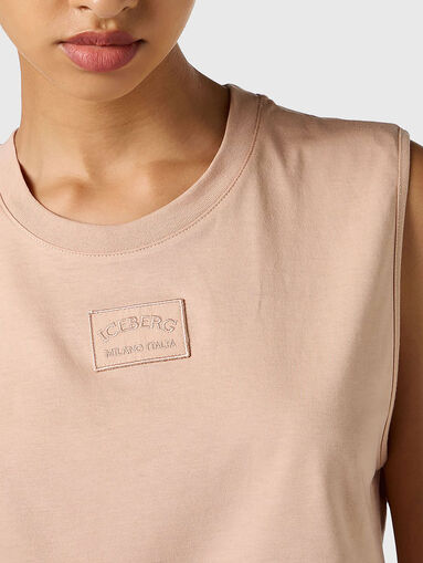 Cotton T-shirt with logo - 5