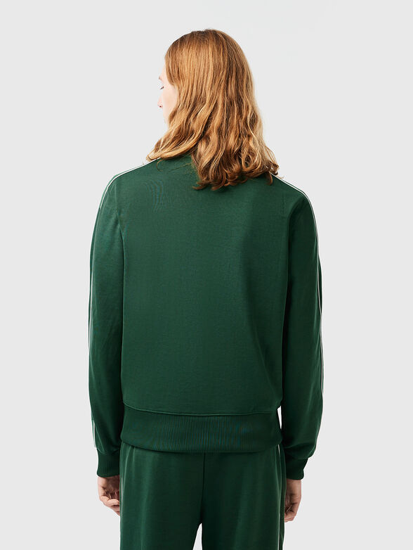 Sweatshirt with logo accent in black - 3