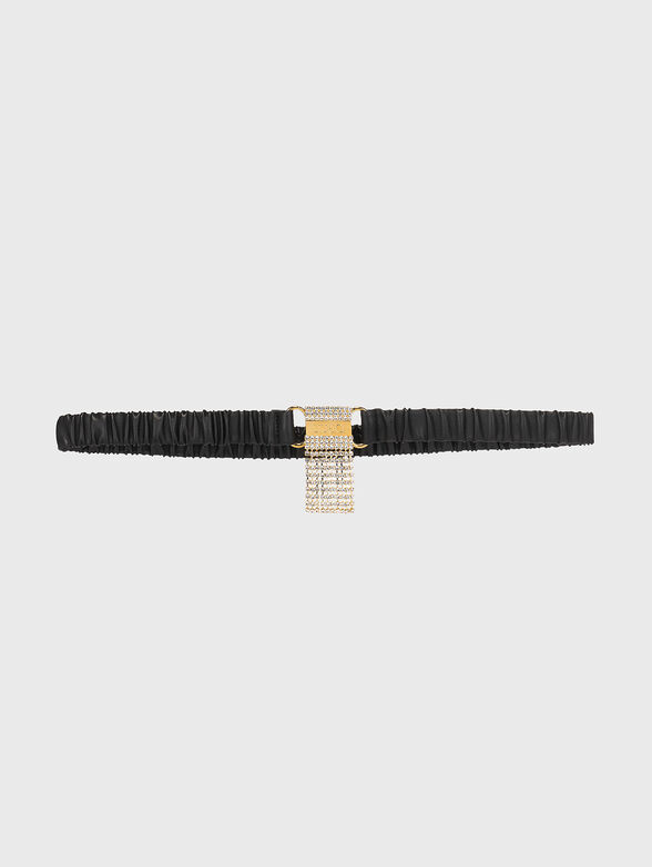 Black belt with buckle detail - 1