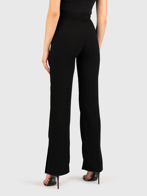 Trousers with high waist and wide legs - 2