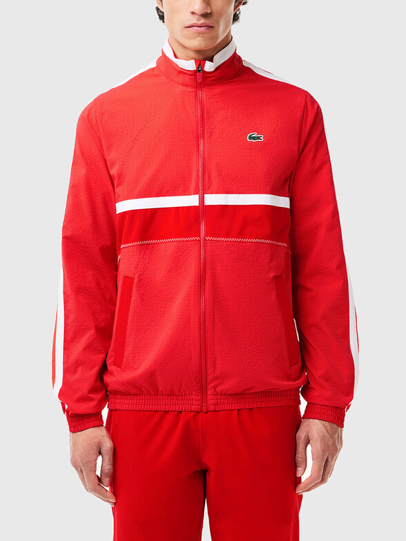 Two-piece sports set in red - 4