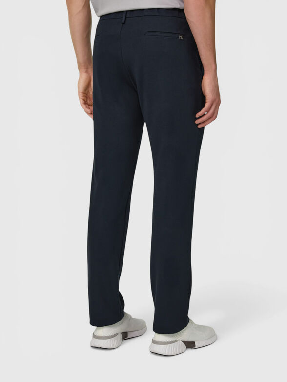 Slim-fit trousers with crease - 2