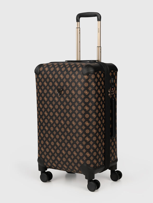 Suitcase with monogram print - 3