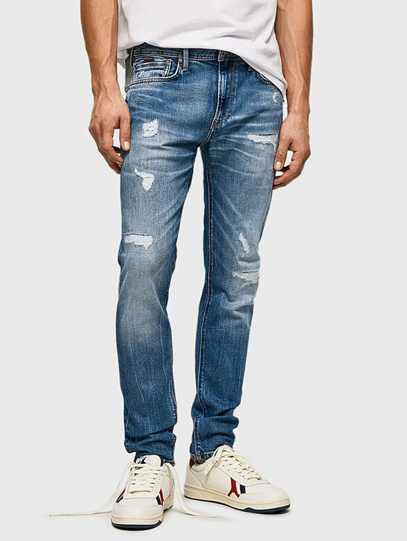STANLEY STARDUST jeans with rips - 1