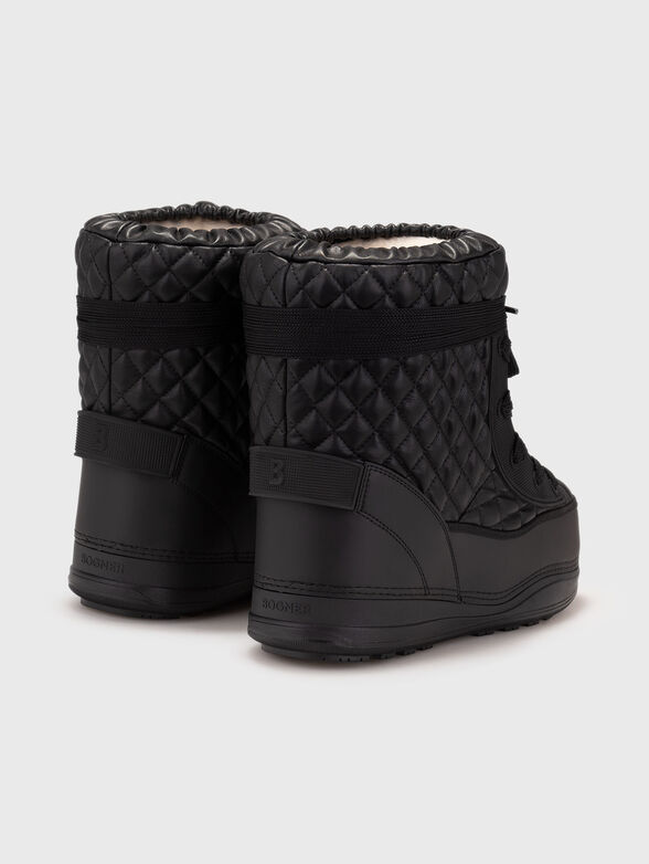 LA PLAGNE 18 leather apresque with quilted effect - 3