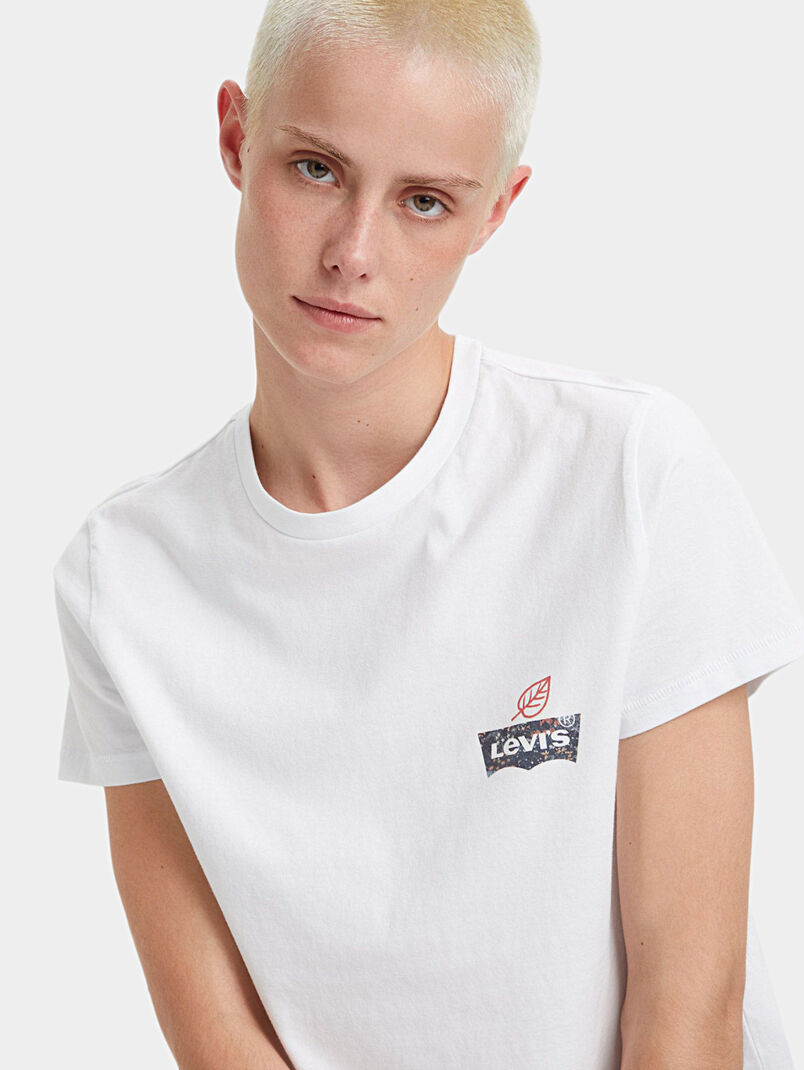 Levi’s® white T-shirt with print on the back - 3
