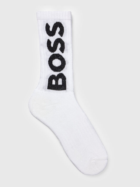 Socks with logo accent - 1