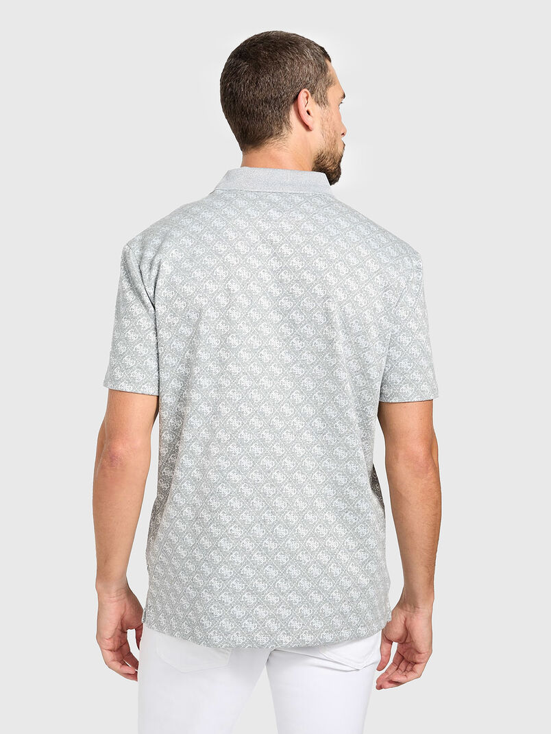 Short-sleeved cotton polo shirt - 3