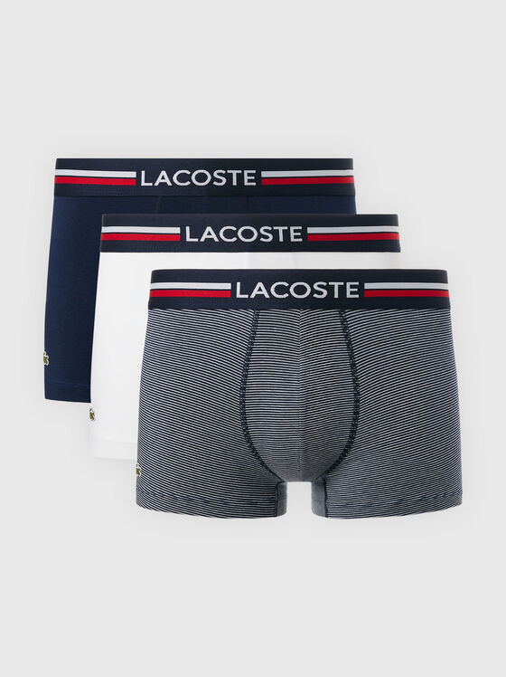 Set of three pairs of cotton boxers - 1
