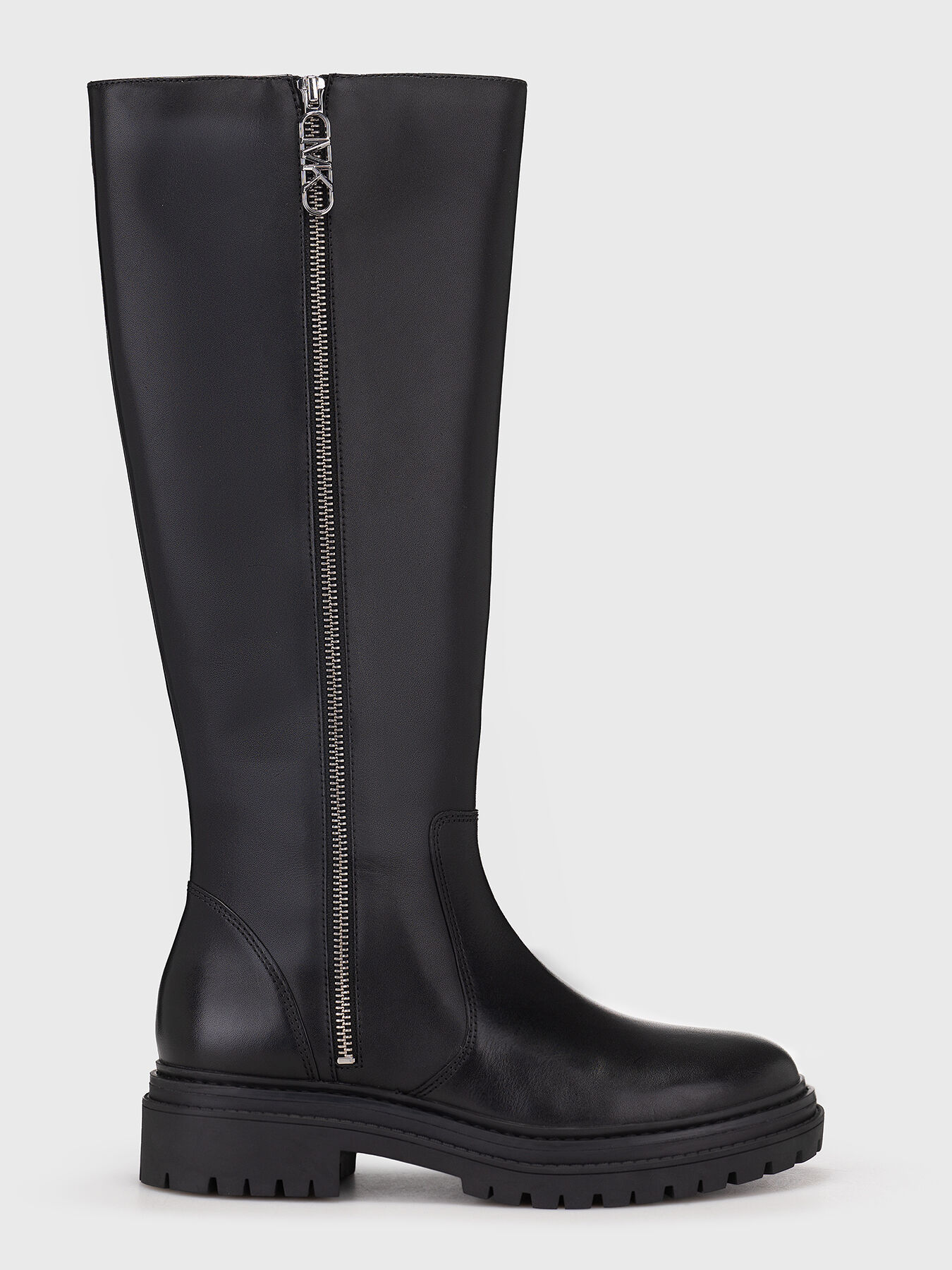 REGAN black leather boots brand MICHAEL KORS Globalbrandsstore en