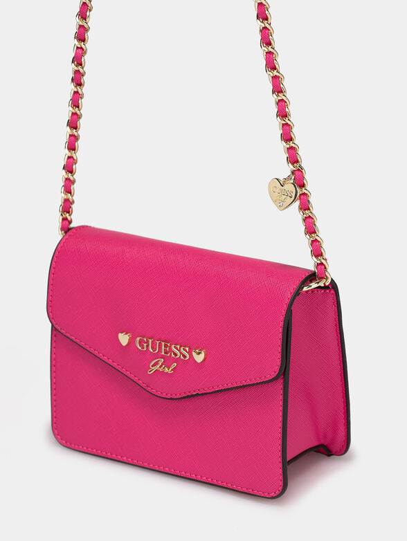 KRISTENY crossbody bag with saffiano effect - 5
