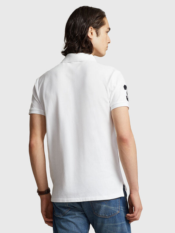 Polo shirt with contrast logo - 3