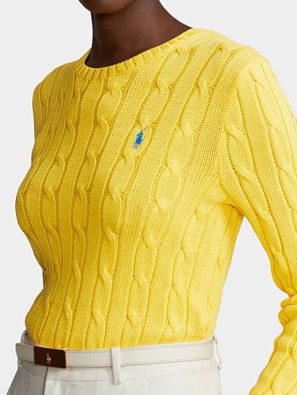 JULIANNA sweater in yellow color - 3
