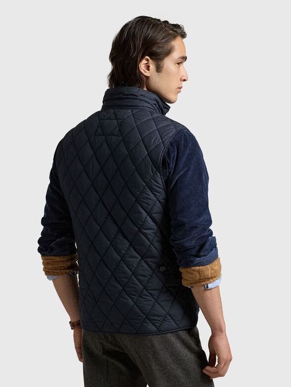 Quilted vest with pockets - 3