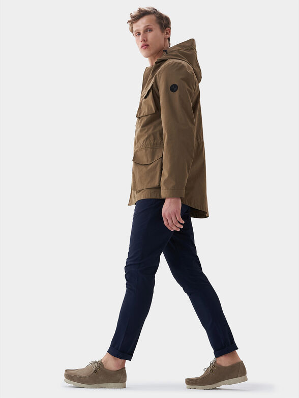 Parka in brown colour - 5