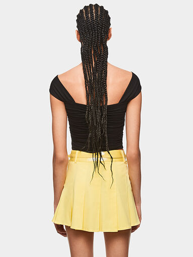 DUA LIPA X PEPE JEANS Gathered top - 4