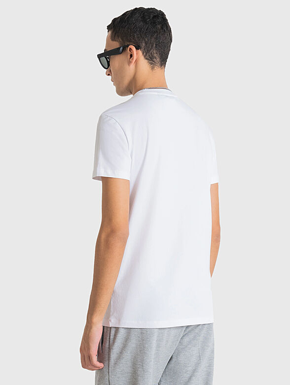 Black T-shirt with logo detail - 2