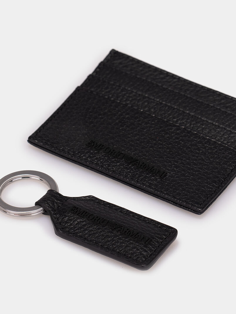 Set of card holder and keyring - 3