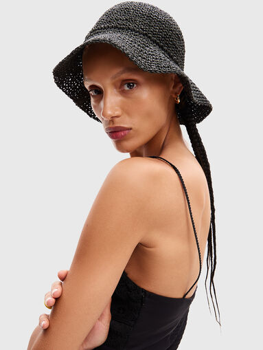 Crochet jumpsuit in black - 5