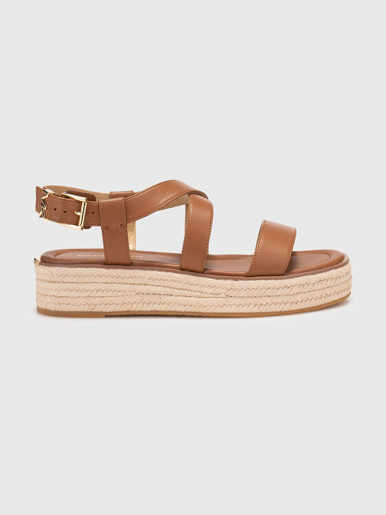 LYNN sandals in leather - 1