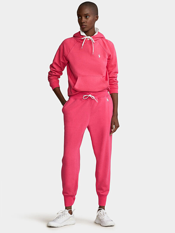 Pink hooded sweatshirt - 4