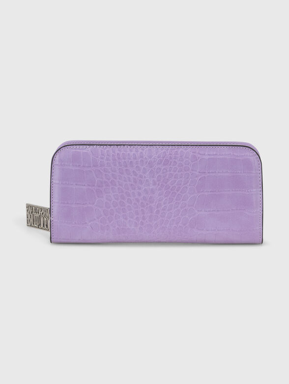 Wallet with croco texture - 2