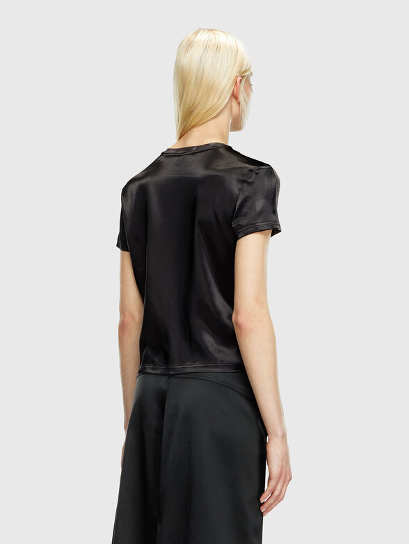 T-MEZZO T-shirt with satin back - 2