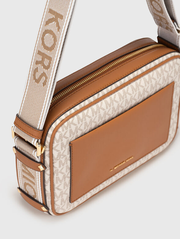 Crossbody bag with monogram logo - 6