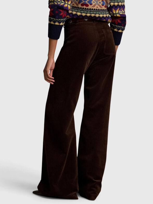 Velvet textured pants - 2