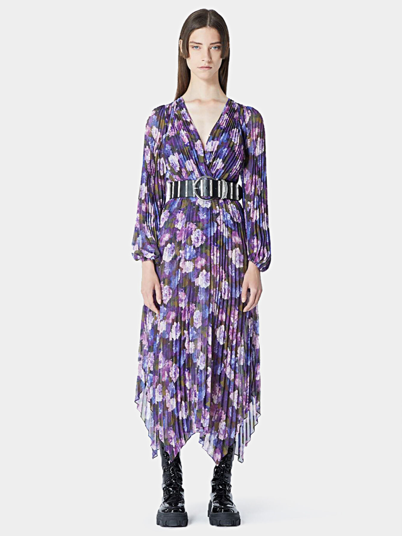 floral print pleats dress – BUNNY APARTMENT