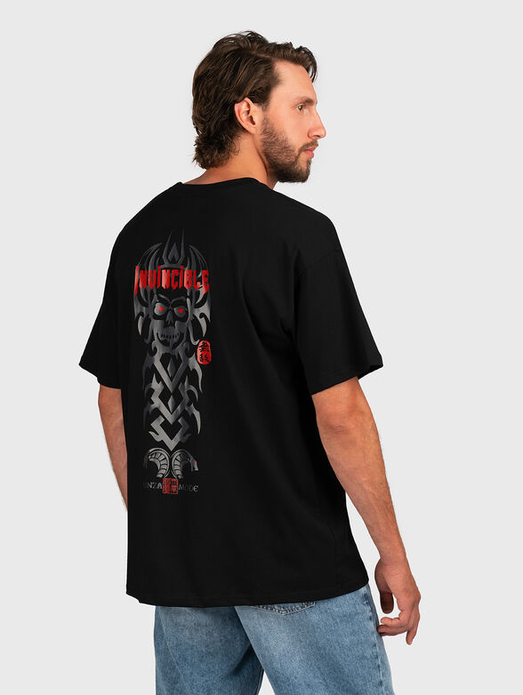 Round neck oversized T-shirt - 2