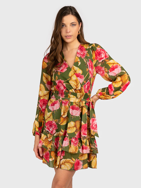 DIANA dress with floral print - 1