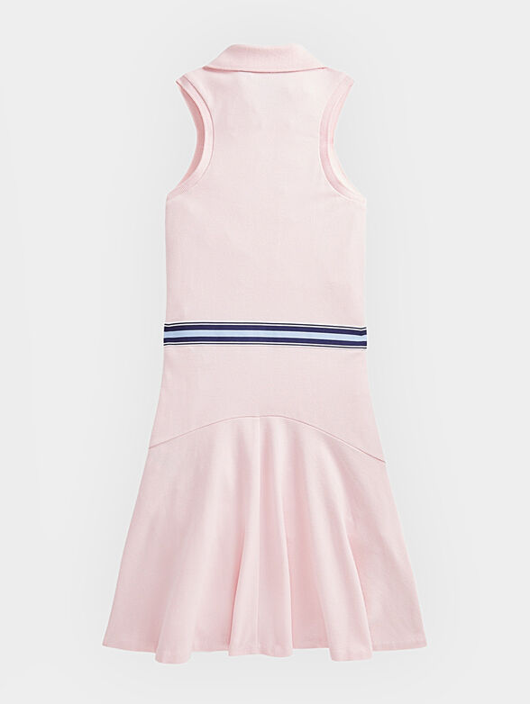Pale pink sleeveless dress  - 2