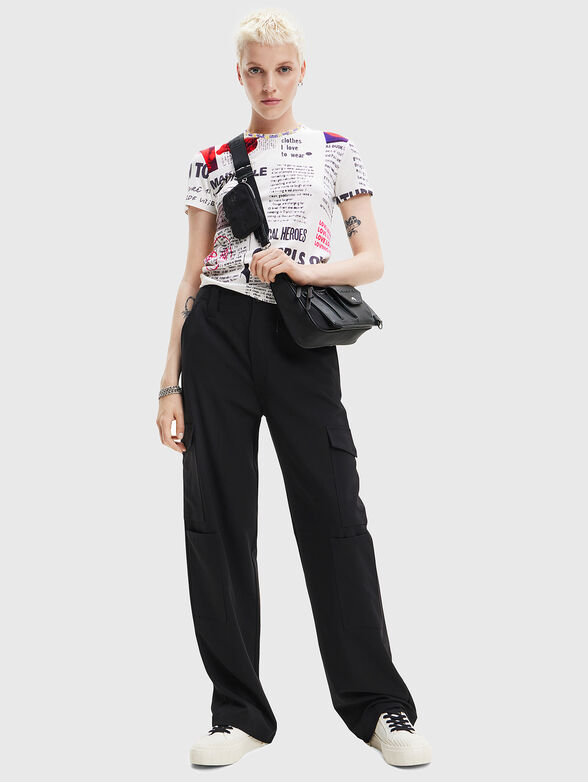 SENA-LACROIX black cargo pants - 4