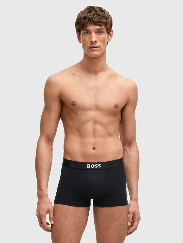 Set of three pairs of colorful boxer shorts - 4