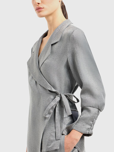 Jacket in grey colour - 4