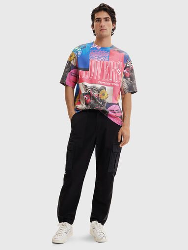 EMILIO black cargo pants  - 5