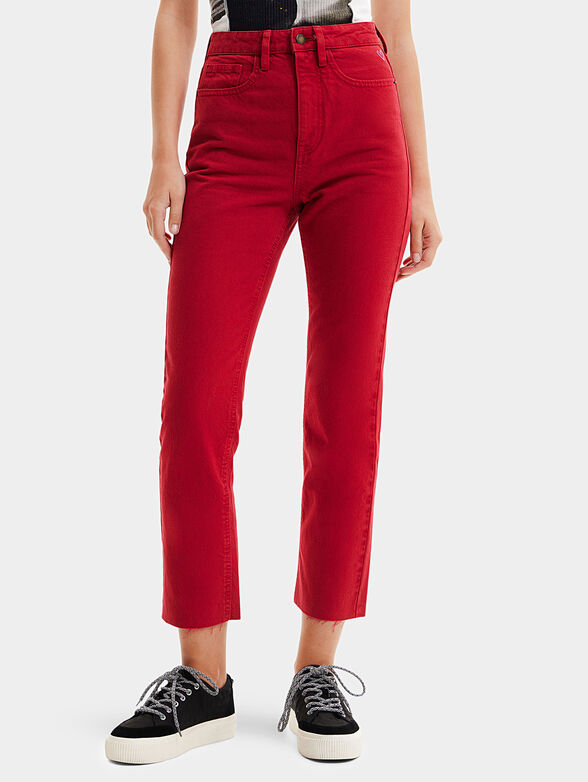 JAVIERA cropped jeans - 1