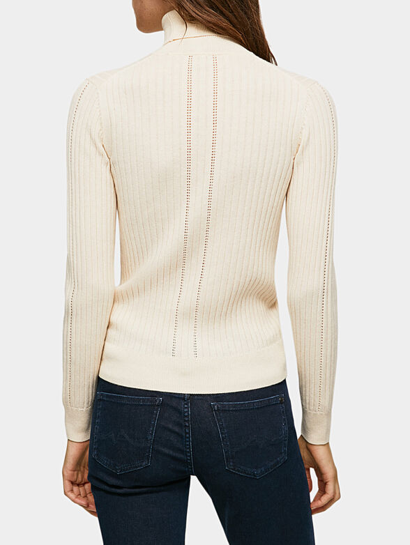 BELLA black sweater with turtleneck  - 2