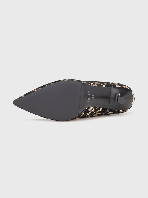 DEMI 05 animal print heeled shoes - 5