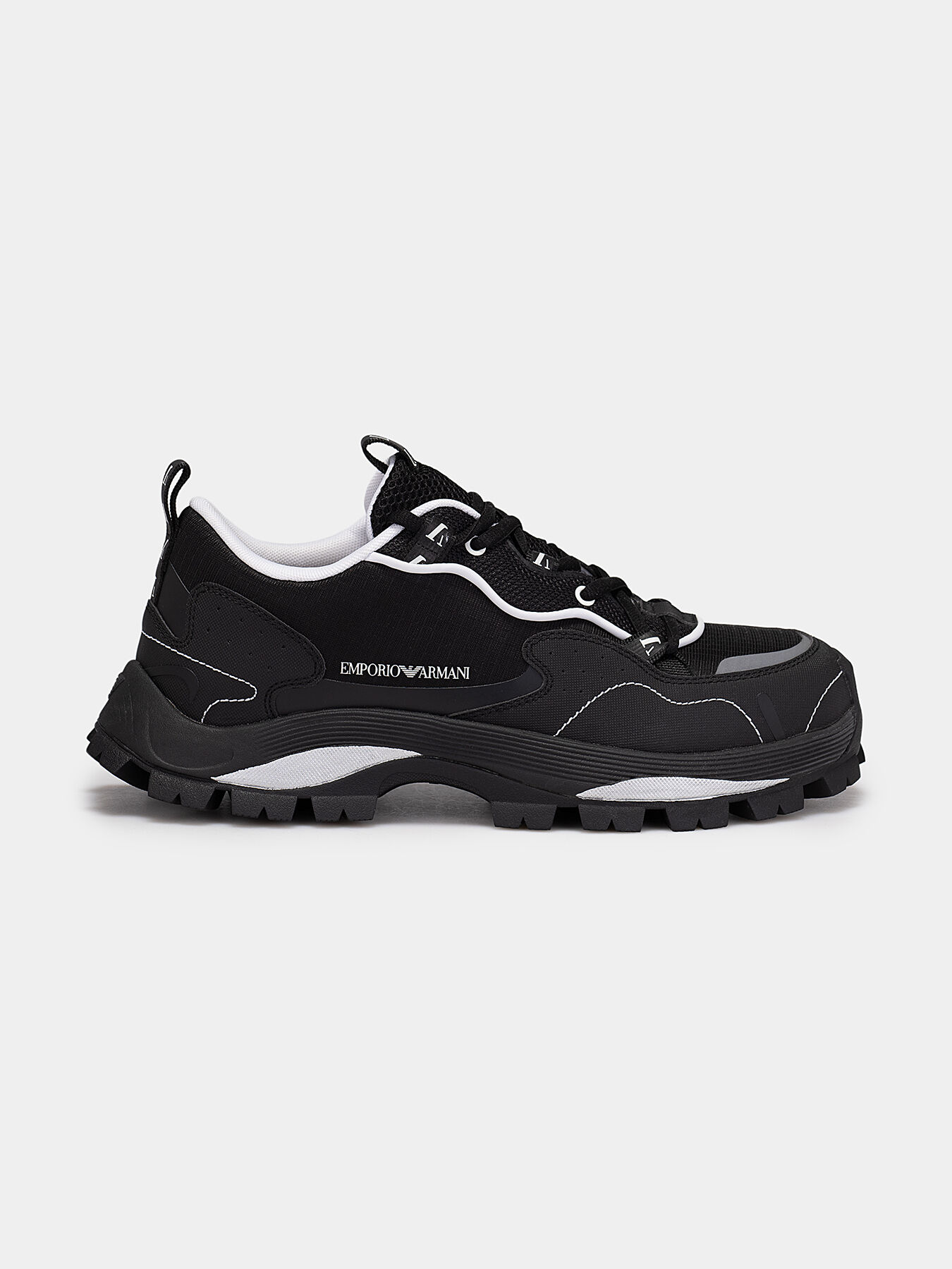 Emporio armani clearance black shoes